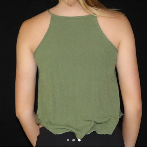 Lace Papaya Tank Top - Picture 3 of 3